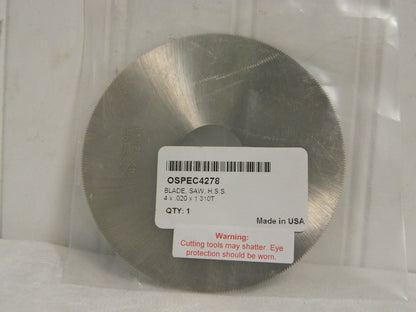 Pro HSS Jeweler's Saw 4" x 0.02" x 1" 310 Teeth Qty 2 OSPEC4