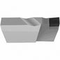 Tungaloy Grooving Insert: XGR6330S-QBN, PCBN