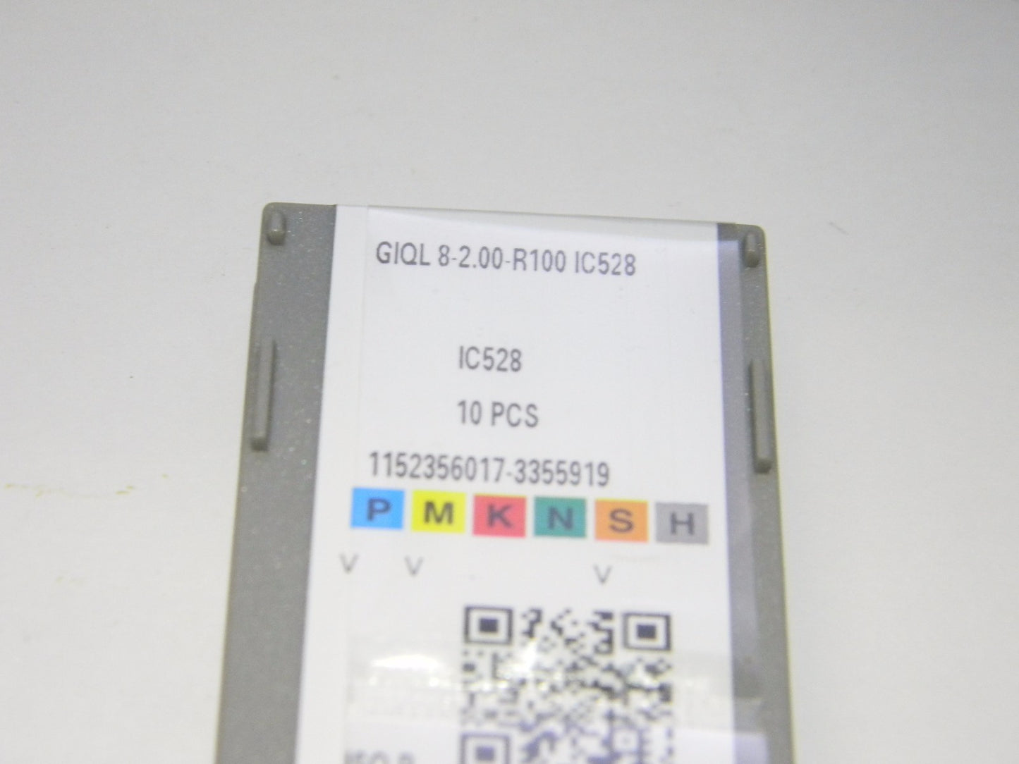 Iscar Carbide Single Grooving Inserts GIQL8200R100 Grade IC528 6402502