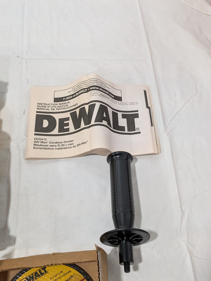 DeWALT 20V MAX Cordless 4.5 in. - 5 in. Angle Grinder (Tool Only) DCG412B