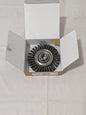 WEILER Wheel Brush: 4" Dia, 3/16" Width, 0.0200" Wire Dia, Knotted 94653