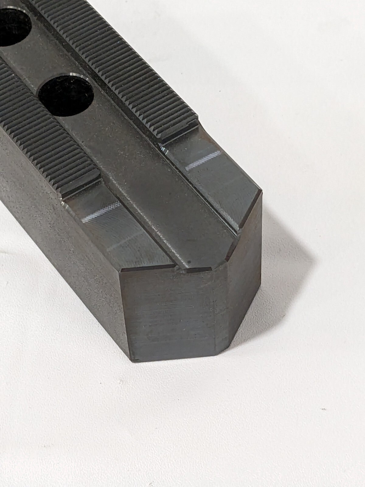 SCHUNK Soft Lathe Chuck Jaw: Serrated KM-WBL 100 Qty 1 Jaw 132602
