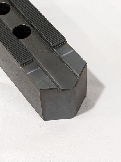 SCHUNK Soft Lathe Chuck Jaw: Serrated KM-WBL 100 Qty 1 Jaw 132602