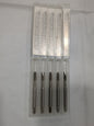 CLEVELAND 5pk of Spiral Point Taps: #8-32 UNC, 2 Fl C57086