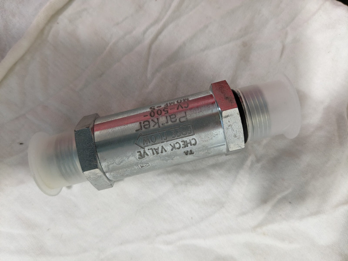 PARKER Hydraulic Control Check Valve: 3/4-16 Inlet, 3/4-16 Outlet CV-500-MOMF-5