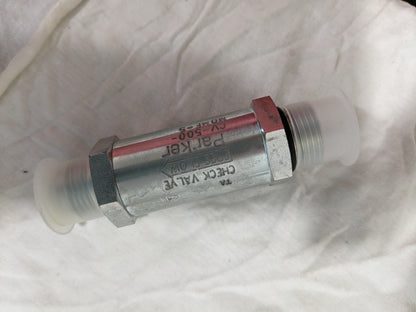 PARKER Hydraulic Control Check Valve: 3/4-16 Inlet, 3/4-16 Outlet CV-500-MOMF-5