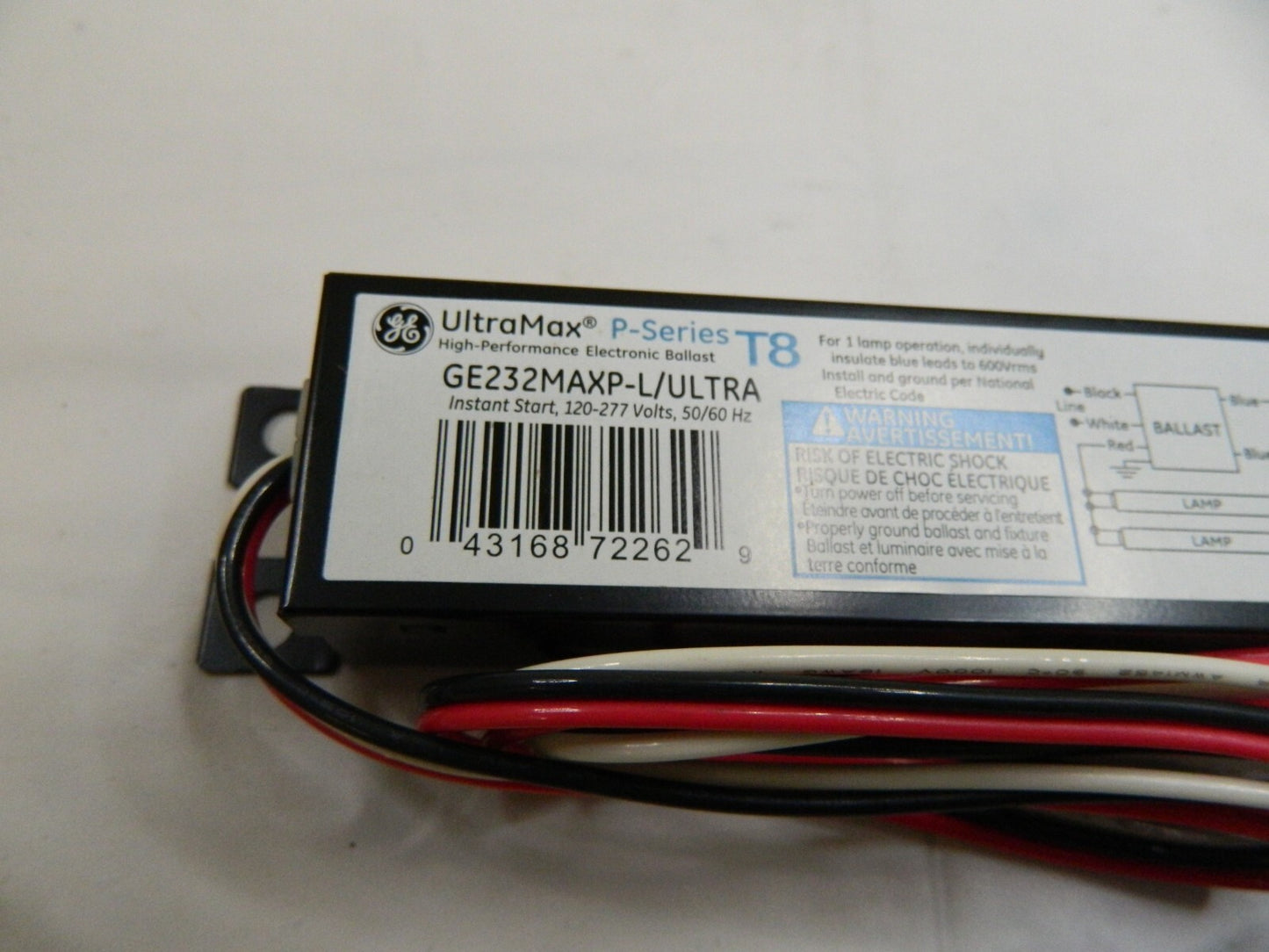 GE Lighting qty 6 GE232MAX-L/ULTRA 120/277-Volt 72262