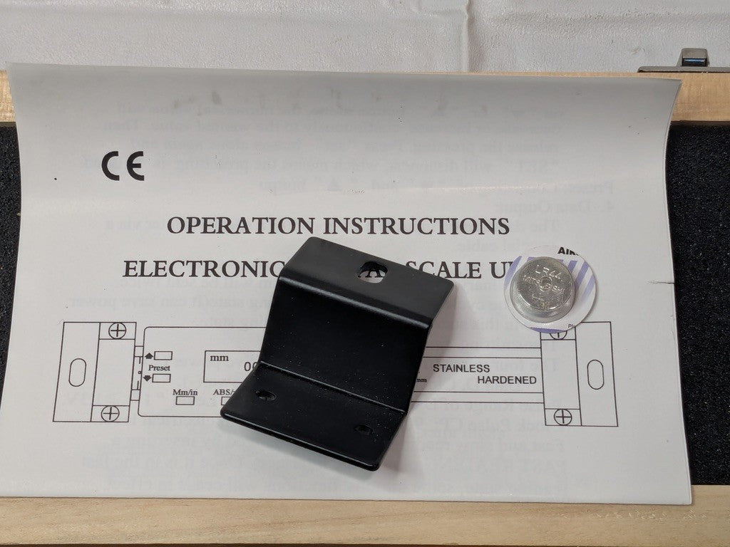 SPI Multi-Function Horizontal Linear Scale 0-36" Range 14-489-9