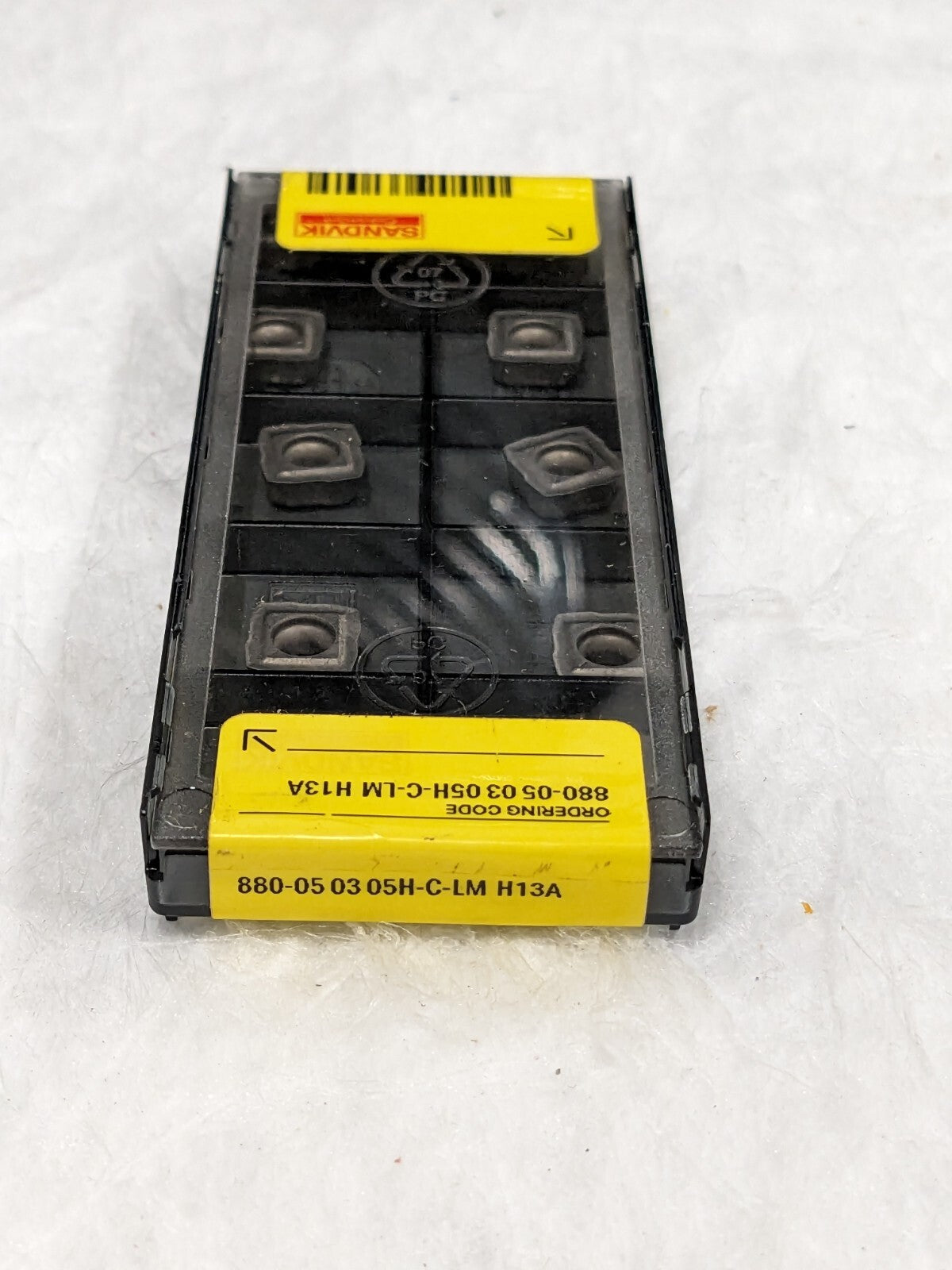 Sandvik Indexable Drill Insert: 880LM H13A, Solid Carbide Qty 10 5765752