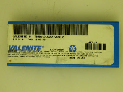 Valenite Carbide Inserts TNMA 13 03 08 TNMA-2.522 VC912 73034894