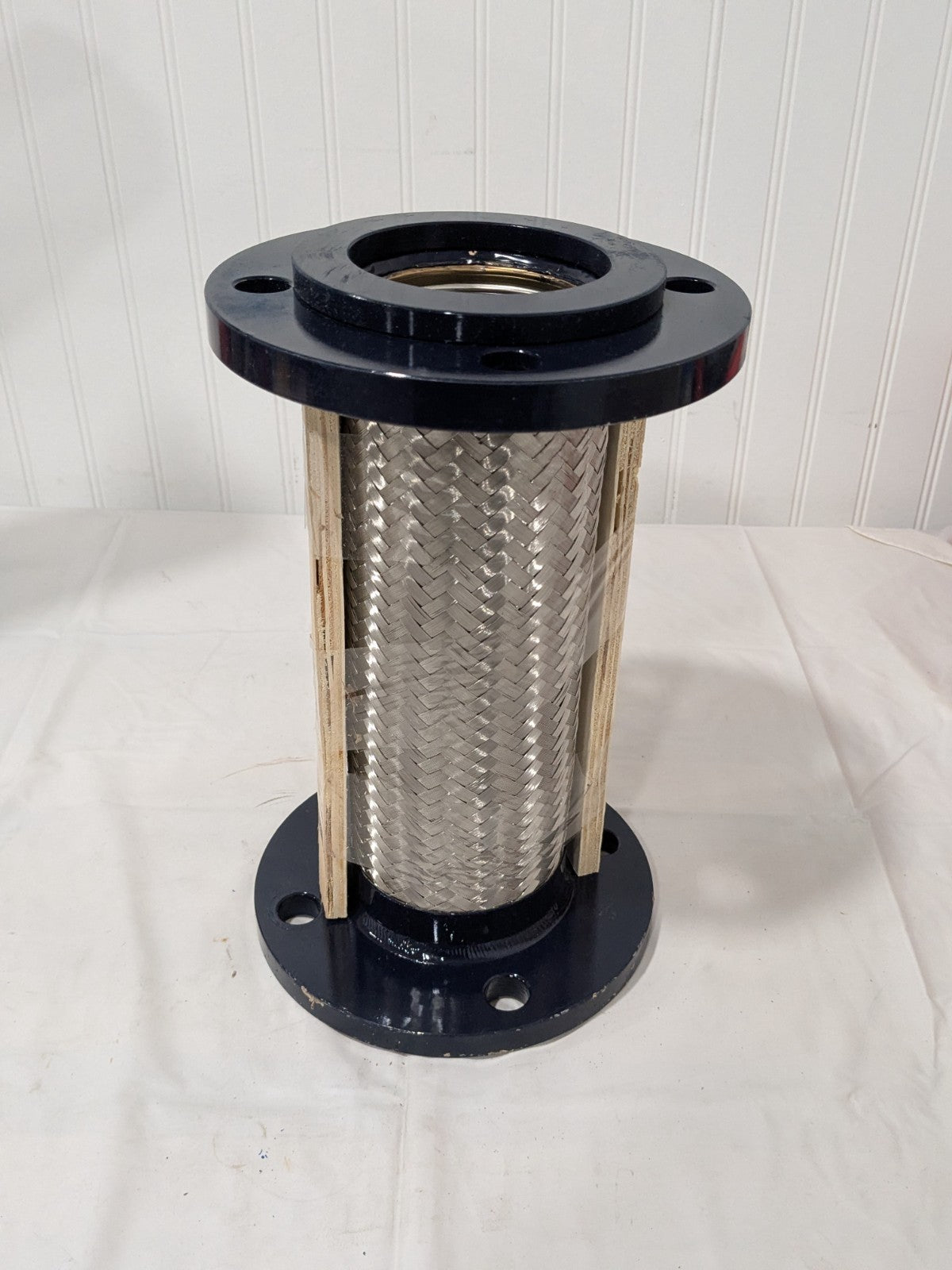Mason 3" Pipe Braided Stainless Single Arch Hose Pipe Expansion Joint FFL 3