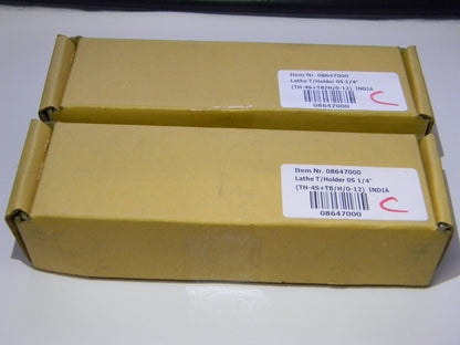 Professional 1/4" x 3/8" Tool Bit Turning Holders Qty 2 08647000