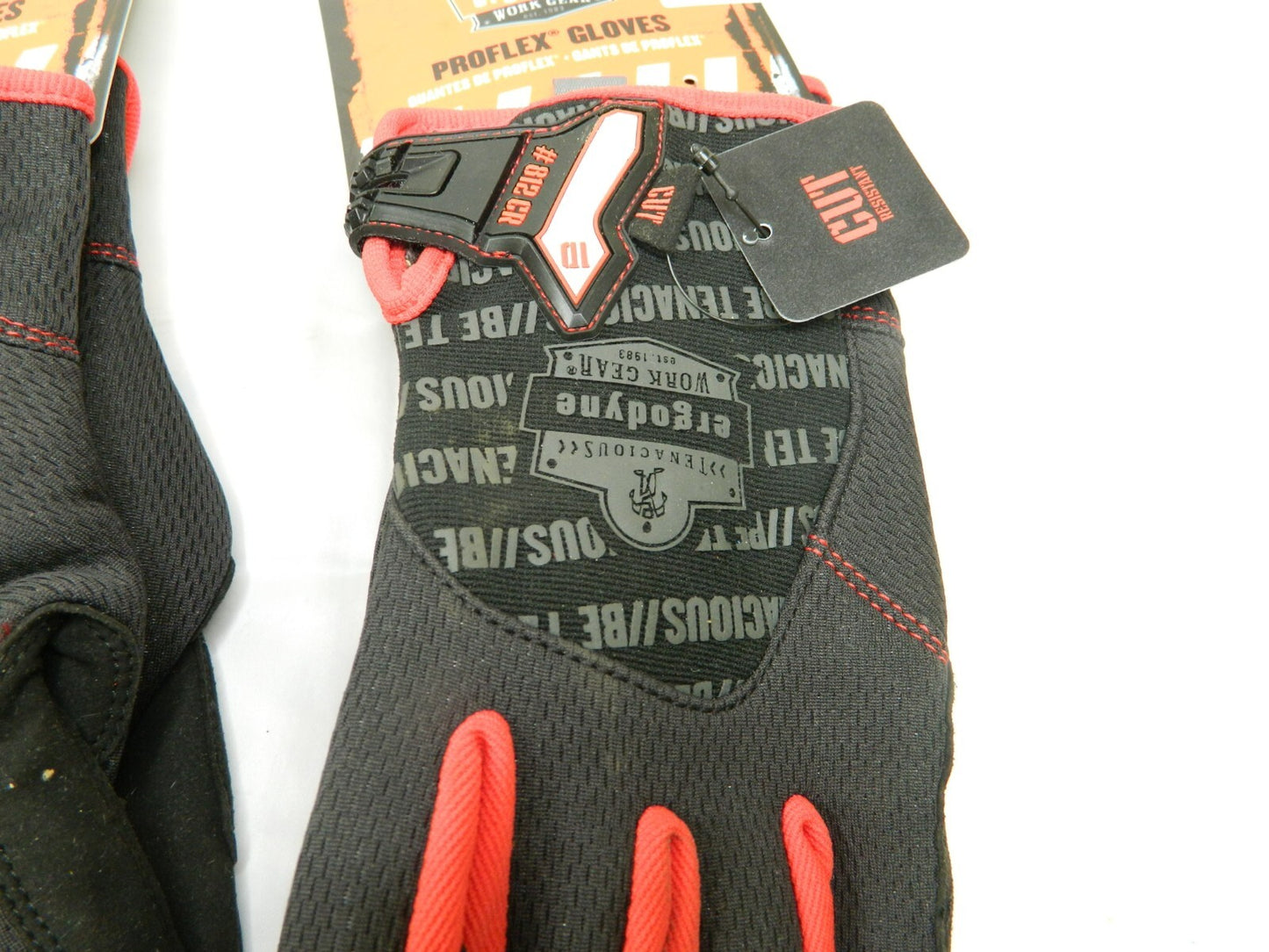ERGODYNE Cut, Puncture & Abrasive Resistant Gloves Size Small 2 Pairs 812CR