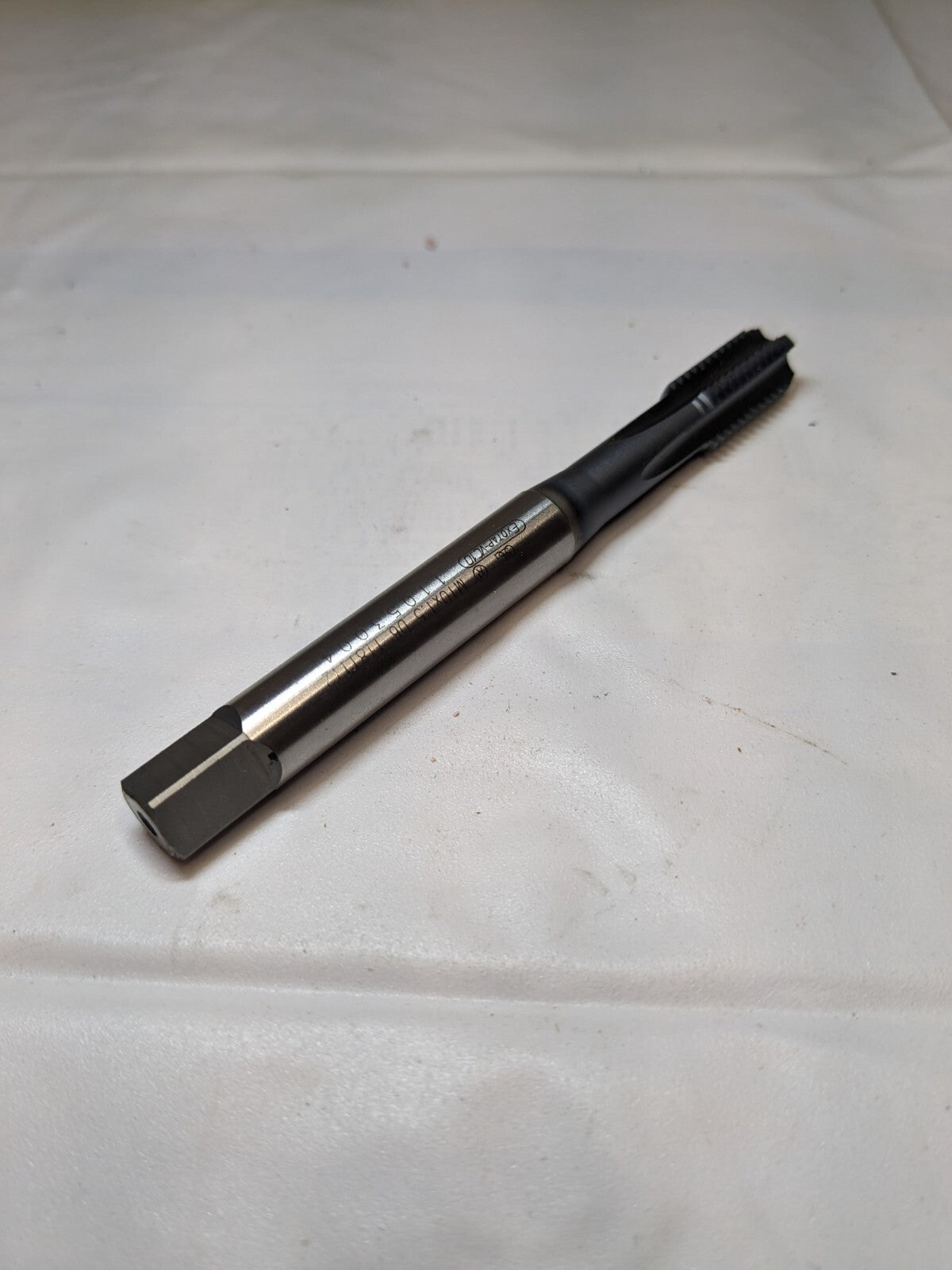 OSG Straight Flute Tap: M10x1.50, 4 Flutes, 4" OAL, D6 1105400308