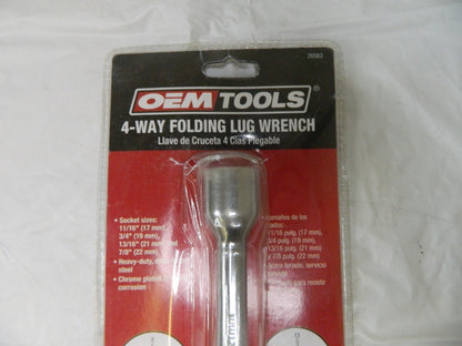 OEM TOOLS 14" Long Cross Shaped Lug Nut Wrench Tire Iron 20563