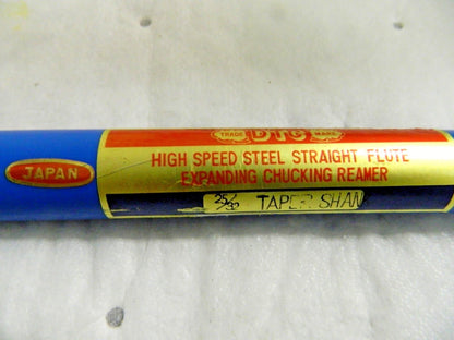 DTC 2MT Expanding Chucking Reamer HSS RH 25/32" Diam x 9-1/2" OAL 8FL 72530504