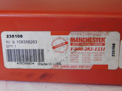 Manchester Sq Right Angle Shank Toolholder 1.25x1.06 Shank LH 6 OAL 235108