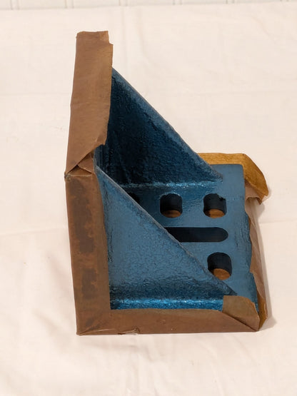 Cast Iron Partially Machined Angle Plate 6" W x 4-1/2" Deep x 5"