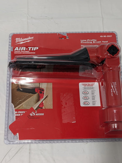 Milwaukee AIR-TIP Low-Profile Pivoting Brush Tool Attachment 49-90-2027