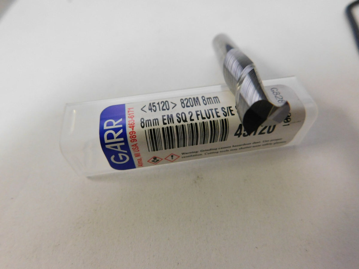 Garr Tools Solid submicron grain carbide end mill - center cutting  45120
