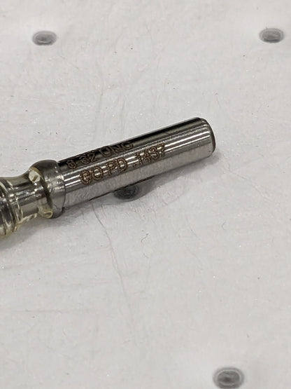 GF GAGE Plug Thread Gage: #8-32 Thread, Go 0.1437" Pitch Dia W016432GK