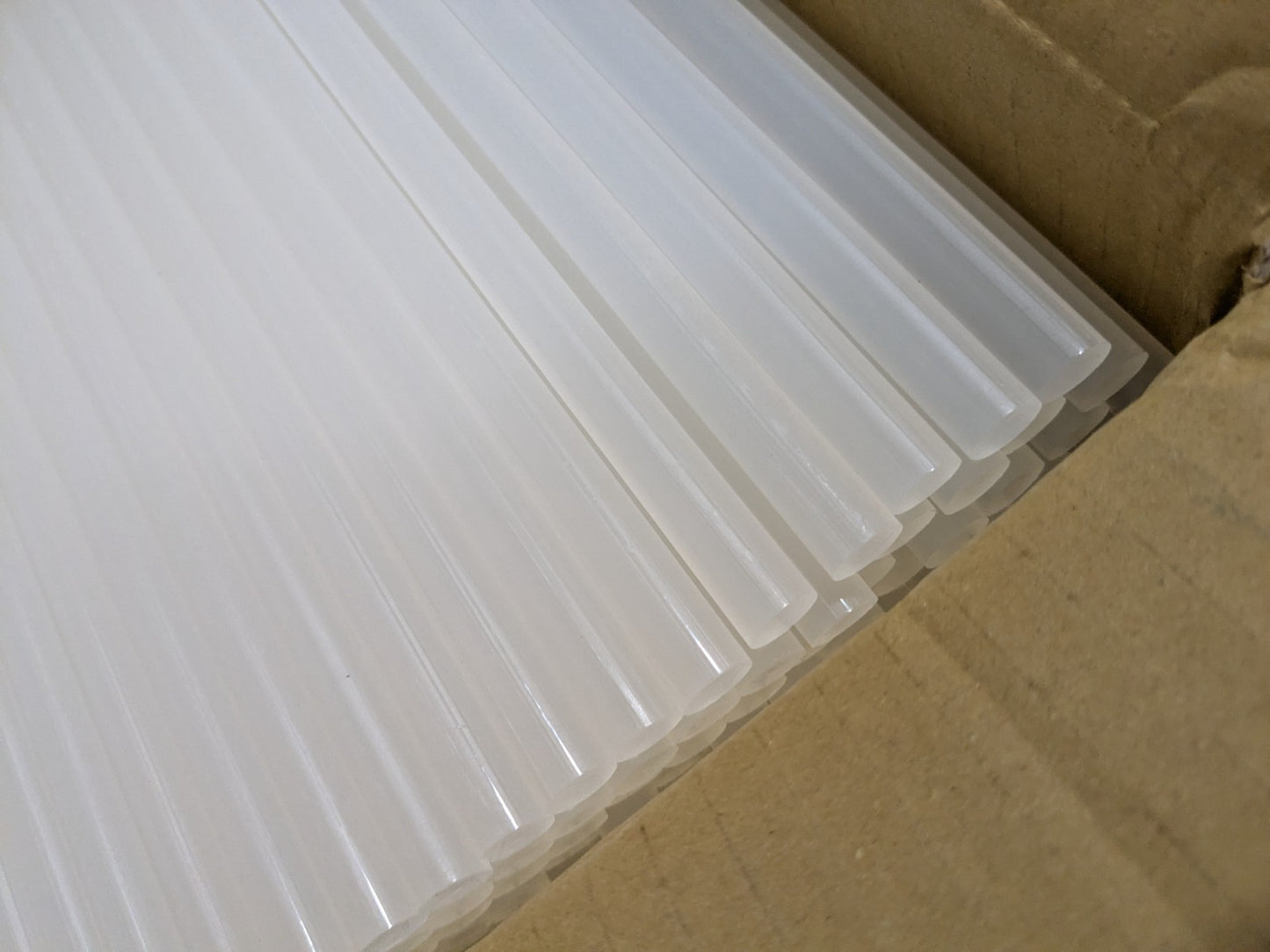 Adhesive Technologies Hot Melt Glue Stick: 10" Long Clear, 22 LBS 236-110