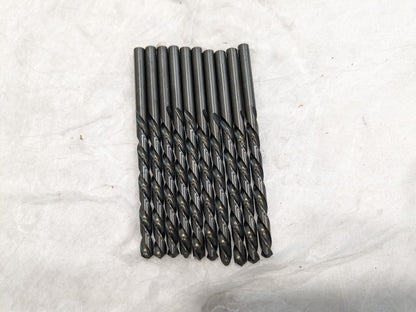 Jobber Drills 10pc: #2, 118 deg Point HSS 01228022