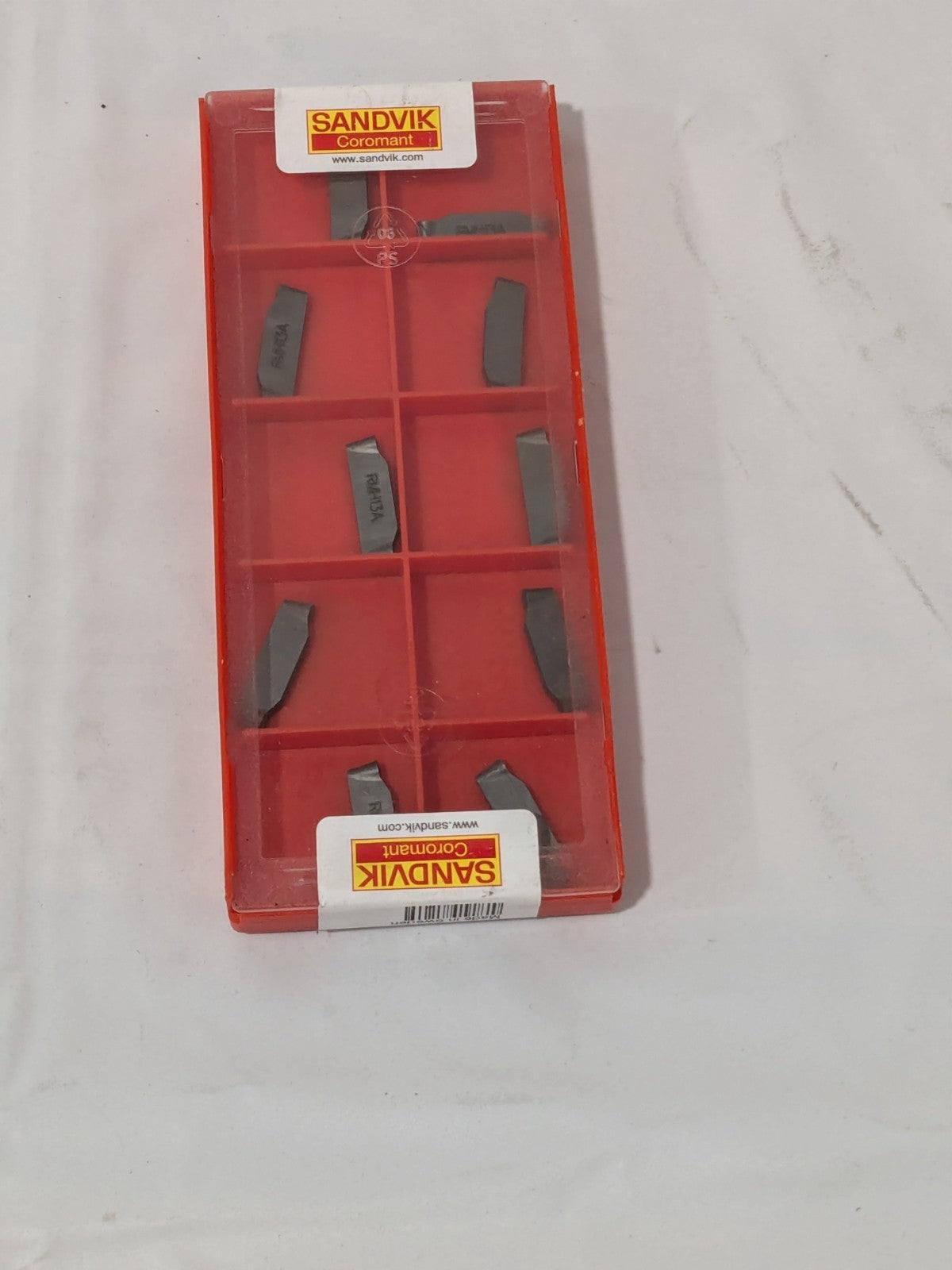 Sandvik CoroCut Carbide Inserts QTY10 N123F2-0318-RM H13A