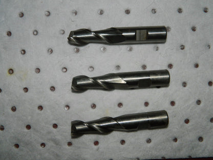 Melin Cobalt Premium End Mills 2FL 5/8" X 5/8" X 3-3/4" CC 3 Pack