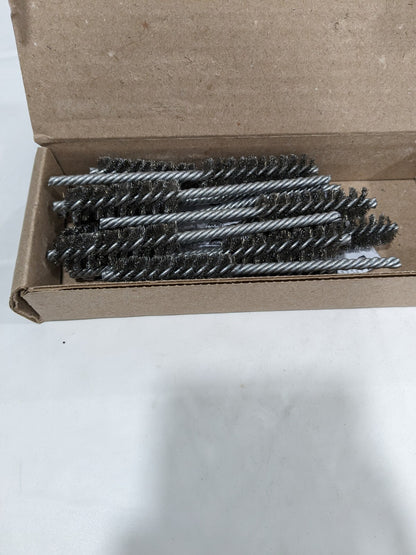 OSBORN Power Tube Brush: Helical, Steel, 2" Brush Length, 5" OAL Qty 12 51023