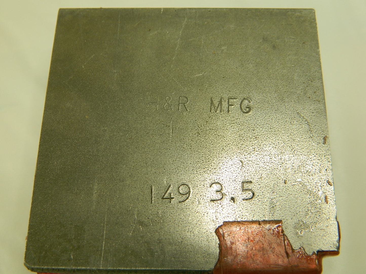 H&R Soft Lathe Chuck Jaw: Serrated 1-1/2 OAW, 3-1/2 OAL Qty 2 HR-149-3.5