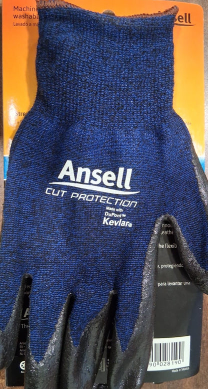 Ansell Cut Puncture & Abrasion-Resistant Gloves 12pk Activarmr 97-505