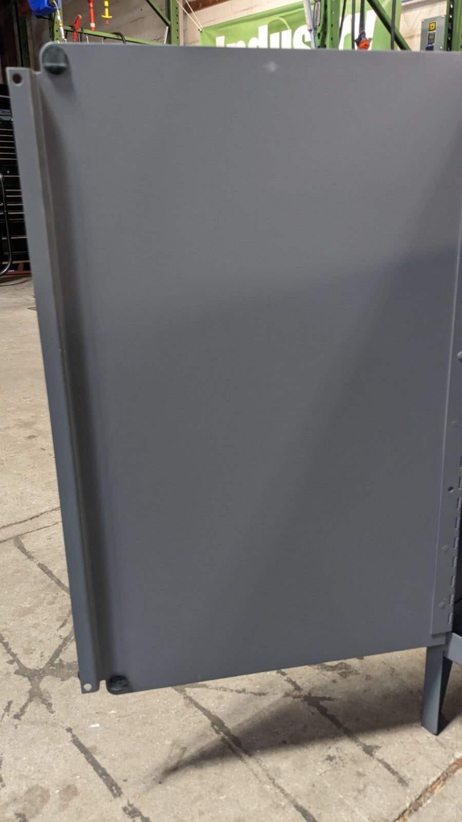 Durham Table High Storage Cabinet 2-Shelf 16 Ga. Steel 3000-95 Scratch N Dent