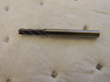 HERTEL Square End Mill: 5/16 Dia, 1-1/8 LOC, 4 Fl Carbide 750443