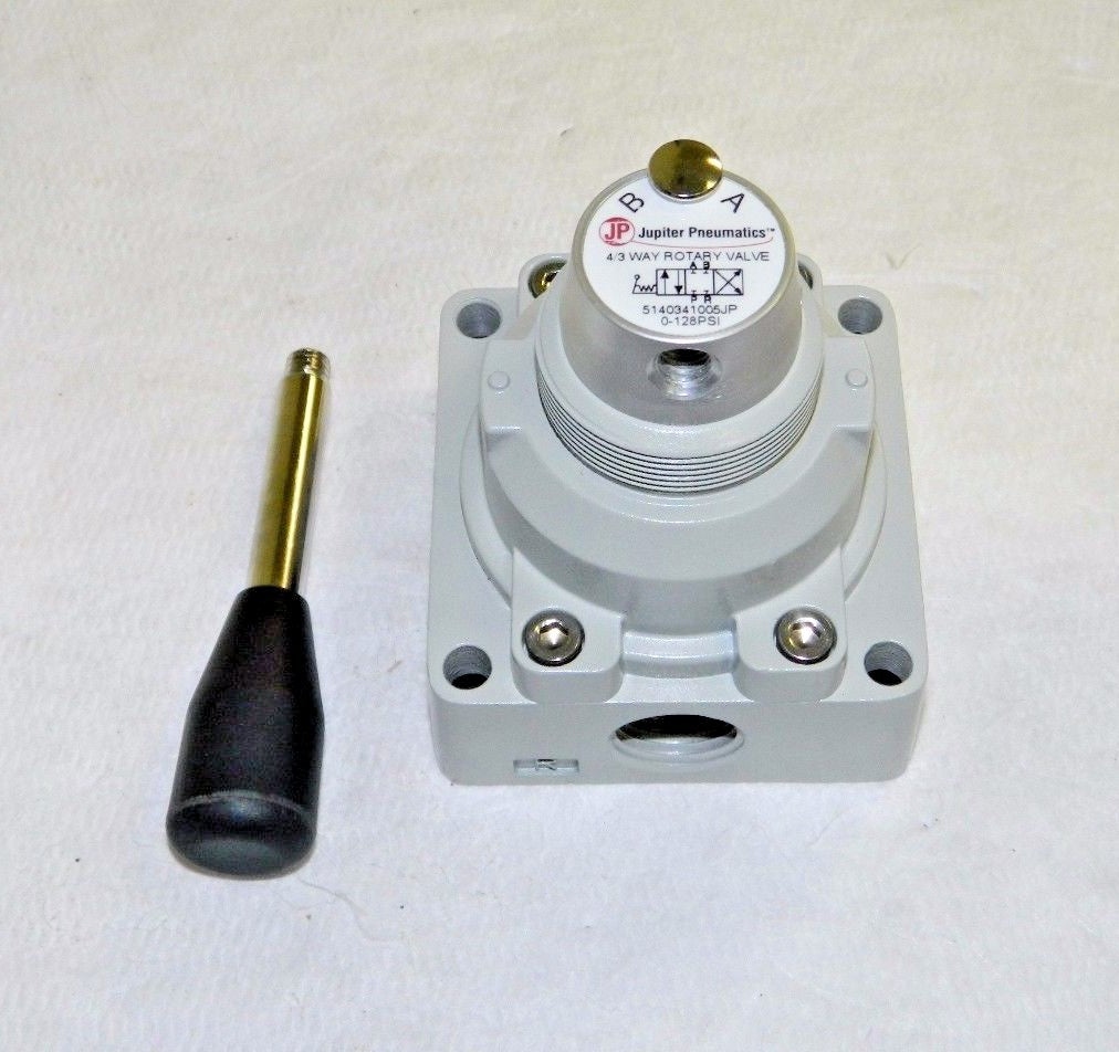 Jupiter Pneumatics Manual Mechanical Valve 1/2" NPT 5140341005JP