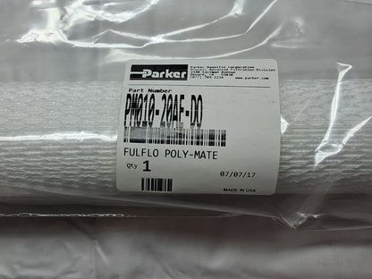 QTY 4 Parker Polypropylene Fulflo Poly-Mate 1 Micron Filter PM010-20AF-DO