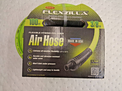 Legacy Multipurpose Air Hose 3/8" ID 100ft Long HFZ38100YW2