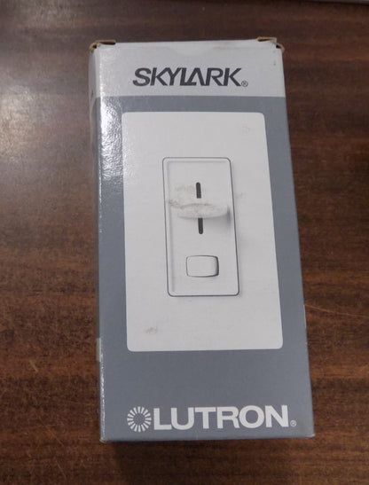 Lutron SF-103P-IV Skylark 3-way Preset Dimmer with on/off Switch 8A -120V Ivory