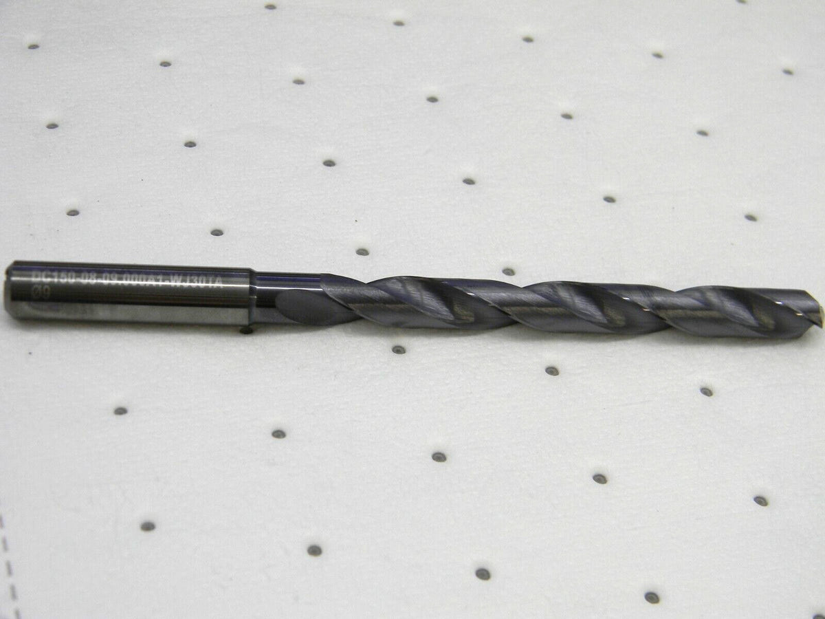 WALTER-TITEX Carbide Jobber Length Drill Bit 0.3543" Dia, 140 ° 6618689