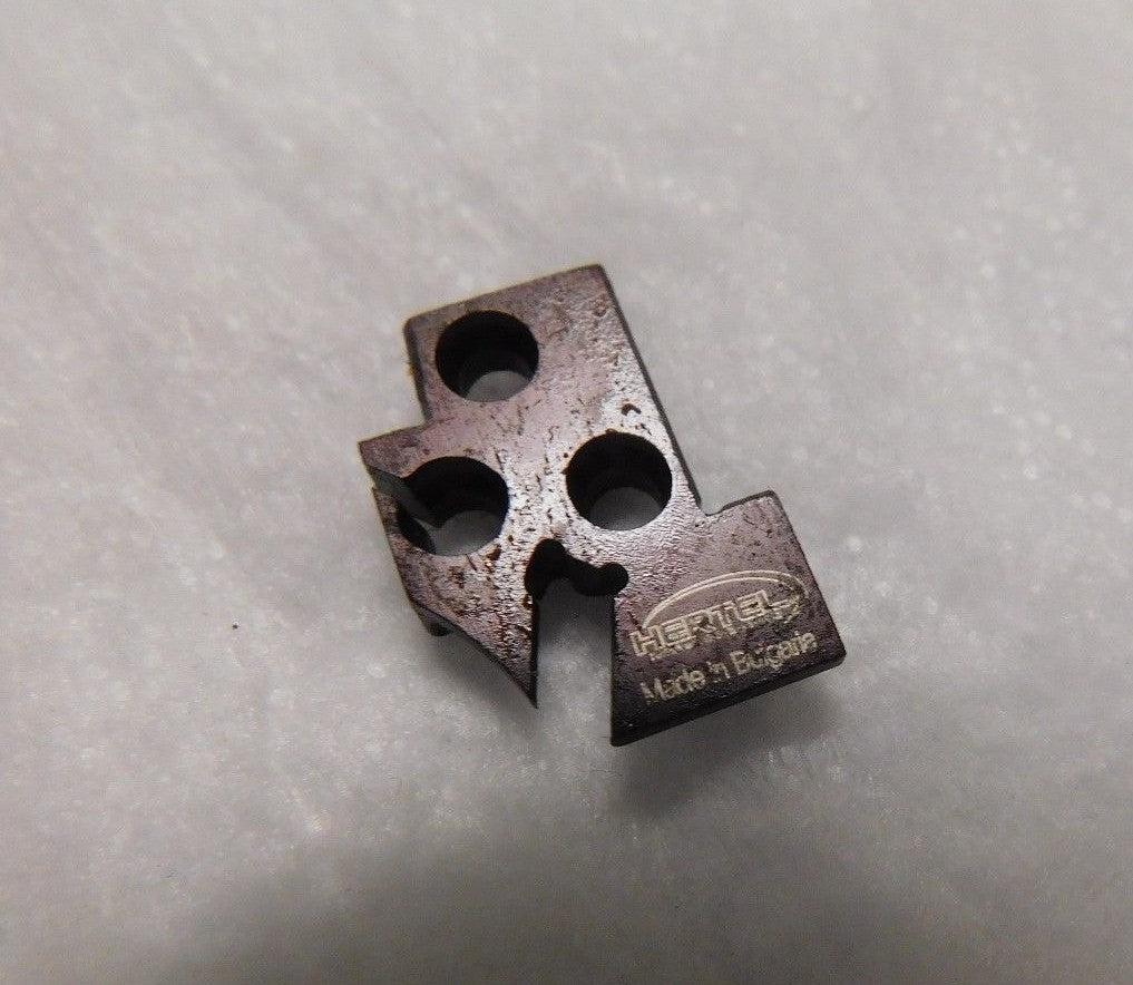 Hertel Cut Off and Grooving Support Blade 4mm Insert Width  QTY 2 2000680