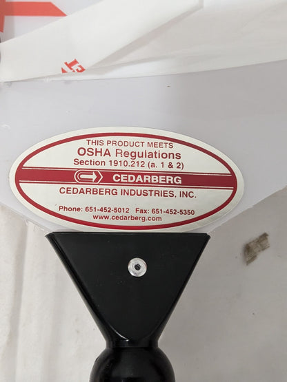 Cedarberg Base & Shield: Polycarbonate, 12" Wide, 12" Long, 1/8" Thick 8550-255