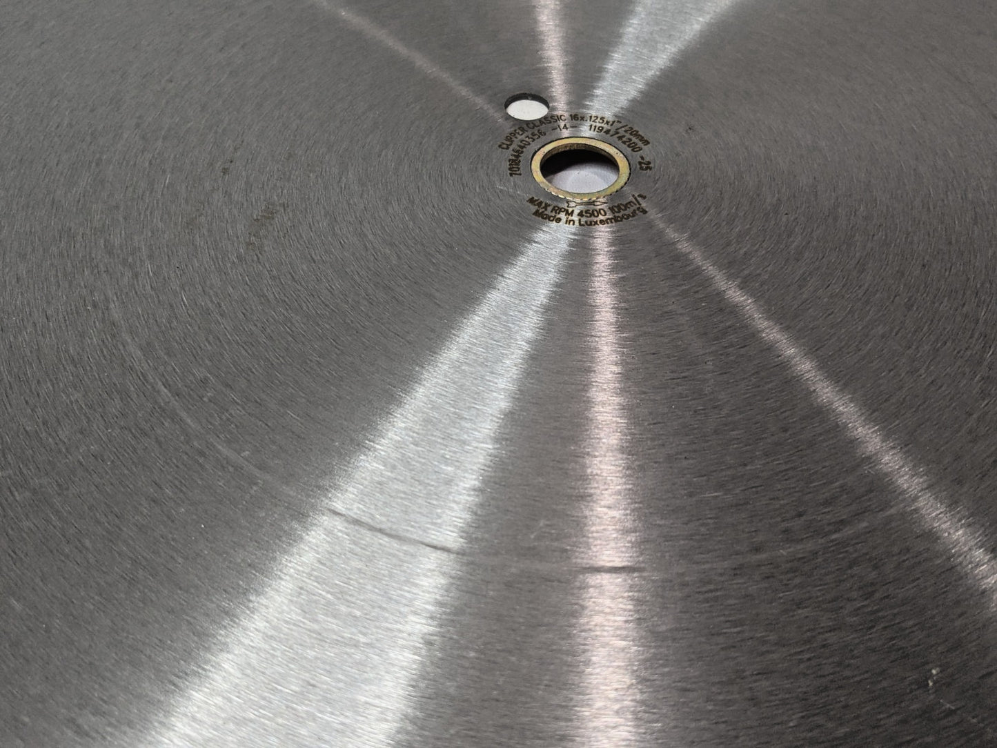 Norton Clipper Classic Segmented Blade 16" x .125" x 1"/20 mm 70184640356