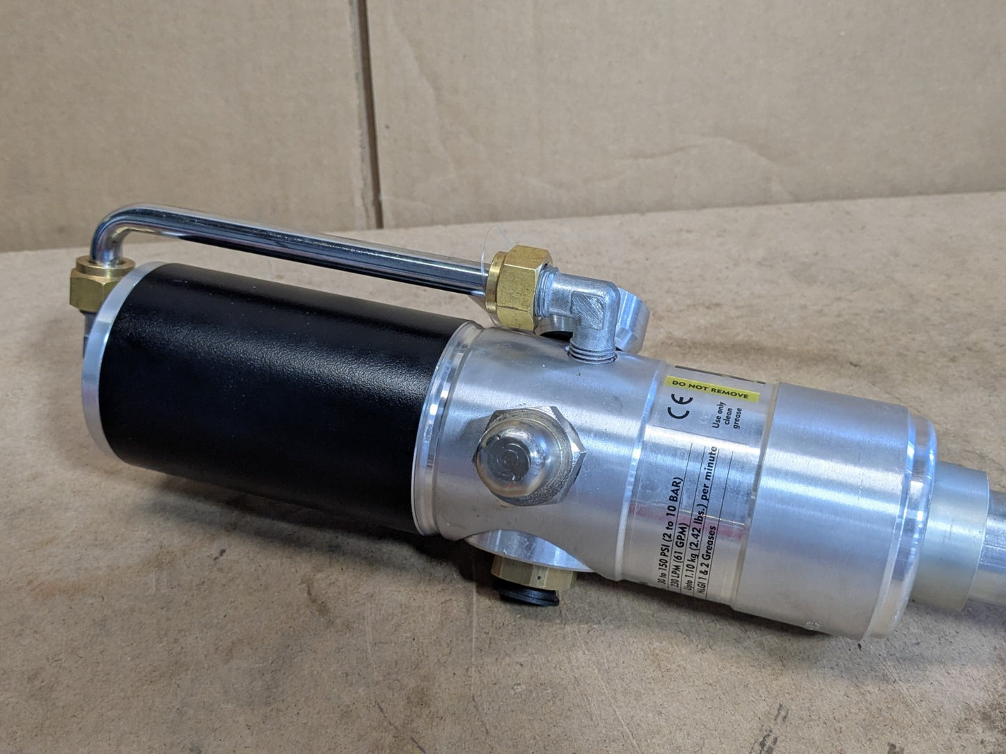 Pro Lube Air Operated Grease Pump Assembly 38 Oz/min. 50:1 Ratio 30 to 150 PSI