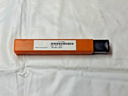 Hertel Square End Mills HSS 5/8" Dia 1-3/8" LOC 4FL 41117649