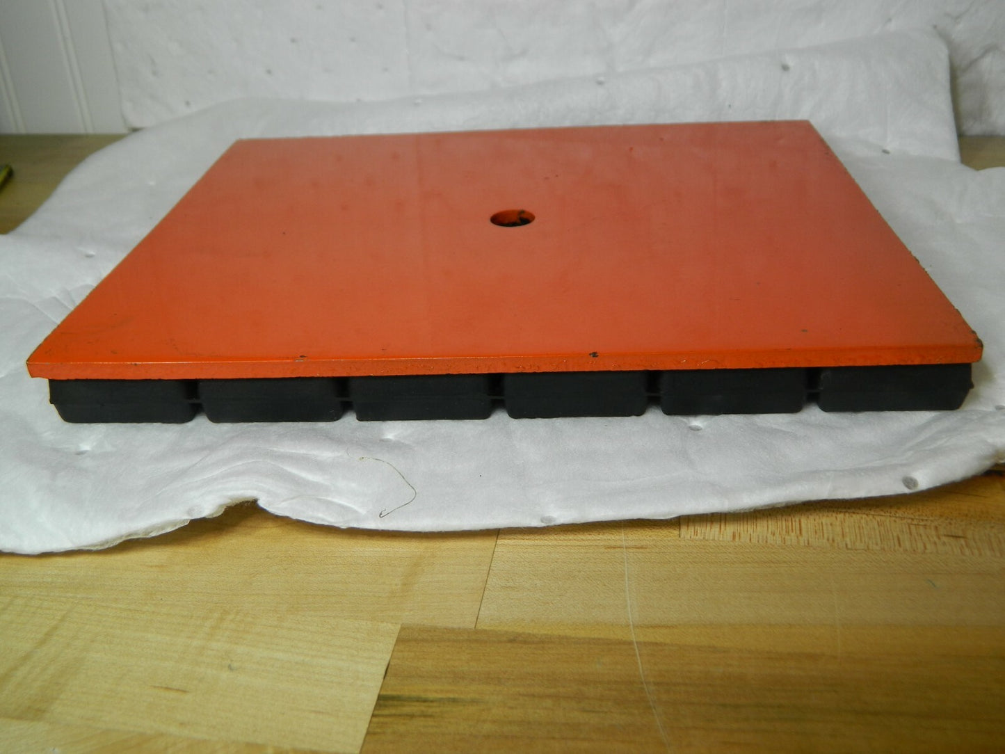 Mason Machinery Leveling Pad & Mat 12" x 10" x 1" Neoprene & Steel MBSW10X12
