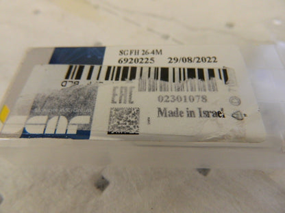 ISCAR SGFH Single End Neutral Indexable Cutoff Blade 2301078