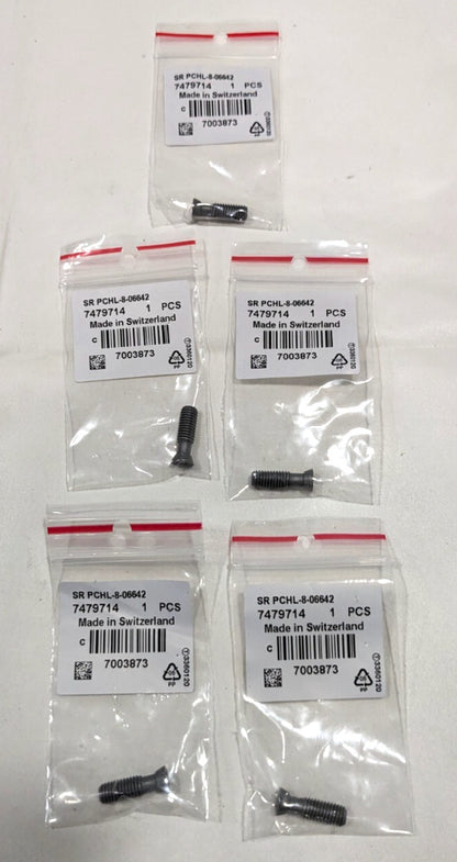 ISCAR Cap Screw for Indexables - T15 Torx - M5 Thread  *QTY 5*  7003873