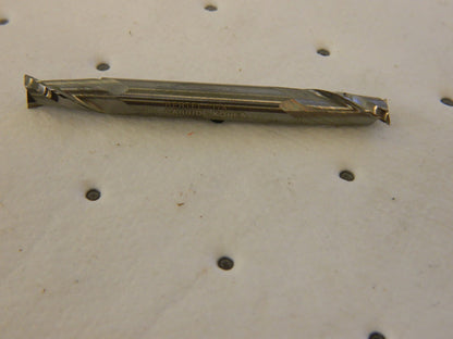 HERTEL Square End Mill: 1/4 Dia, 1/2 LOC, 2 Flutes, Solid Carbide E5022016