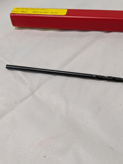 Dormer Taper Length Drill Bit: 1/8" (0.1250) Dia, 118 deg, HSS 5968186