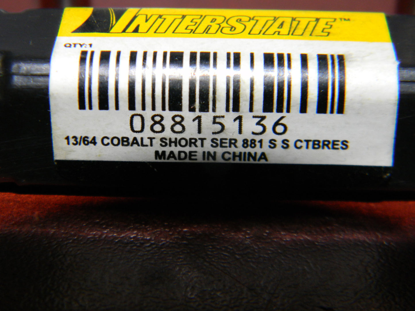 Interstate Pilot Counterbores 13/64" x 15/64" x 2-3/8" x 3" M42 #08815136